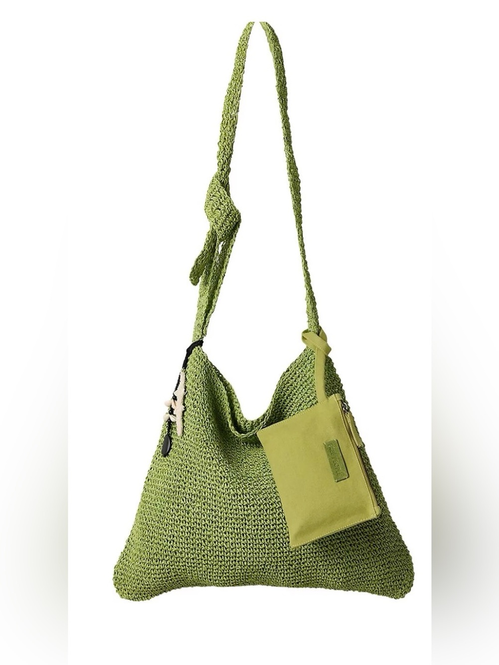 Free People Coastal Crush Straw Tote